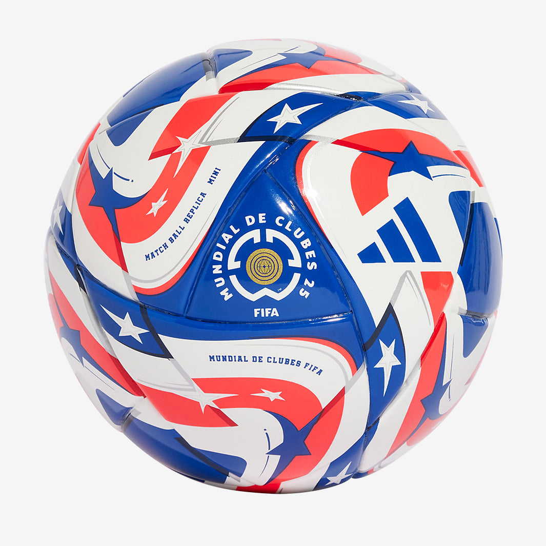 adidas FIFA Club World Cup 2008 サッカーボール adidas FIFA Club World Cup Mini Soccer Ball - White/Power Blue