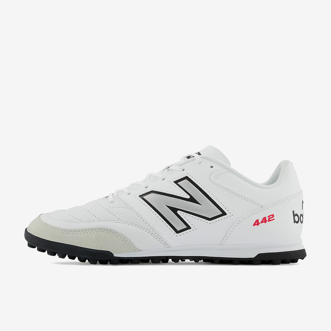 New Balance 442 V2 Team Wide Turf - White - Adult Cleats