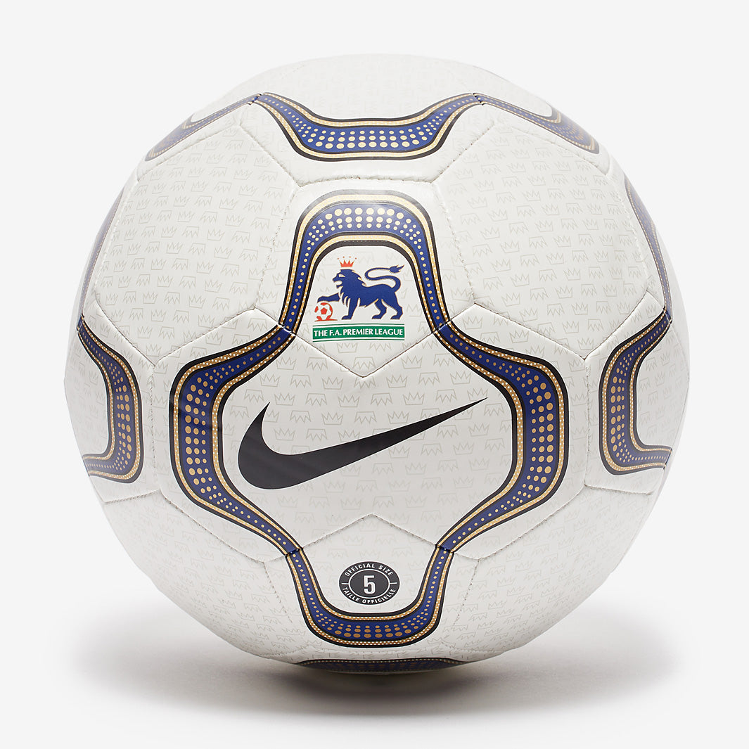 Nike Premier League 24/25 Heritage Geo Merlin Soccer Ball - White