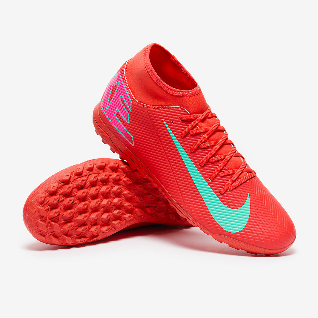 Nike Air Zoom Mercurial Superfly X Club Turf - Ember Glow/Aurora