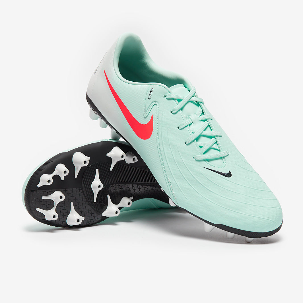 Nike Phantom GX II Academy Artificial Grass - Mint/Atomic Red/Off