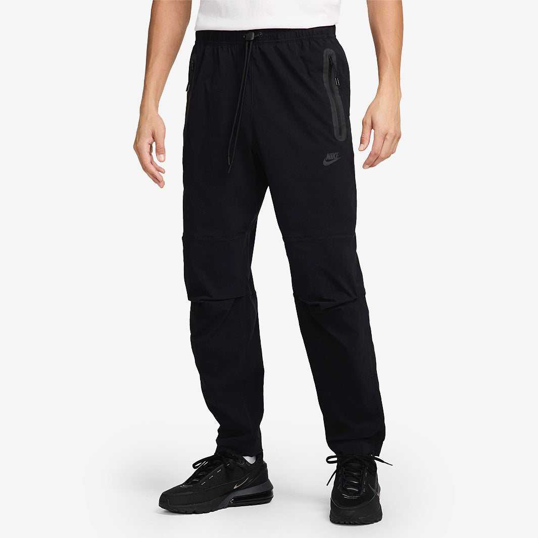 Nike Sportswear Tech Fleece Woven Pants - Black - Bottoms - Mens