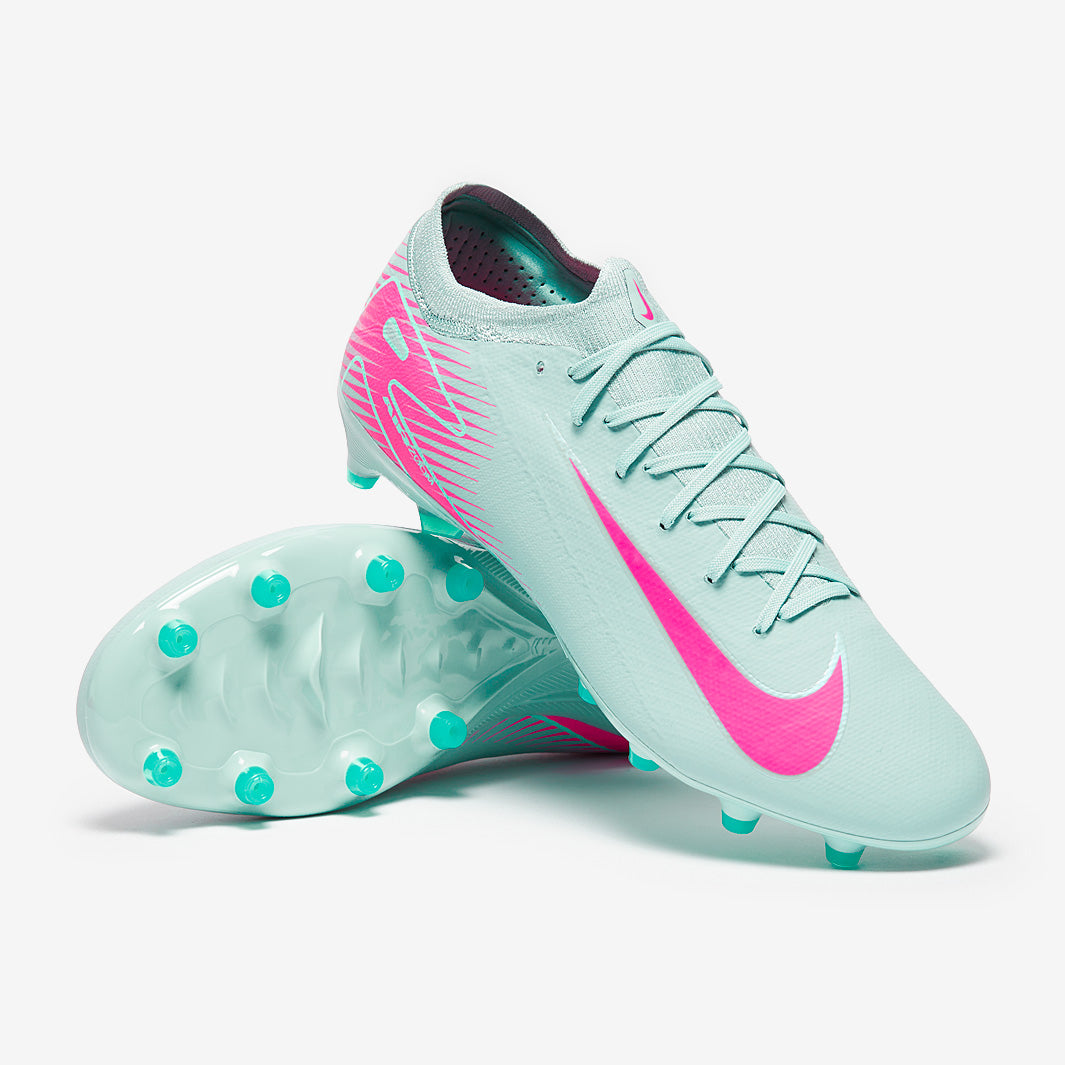 Nike Mercurial サッカーシューズ ピンク/グリーン Nike Air Zoom Mercurial Vapor XVI Pro Artificial Grass-Pro - Ocean