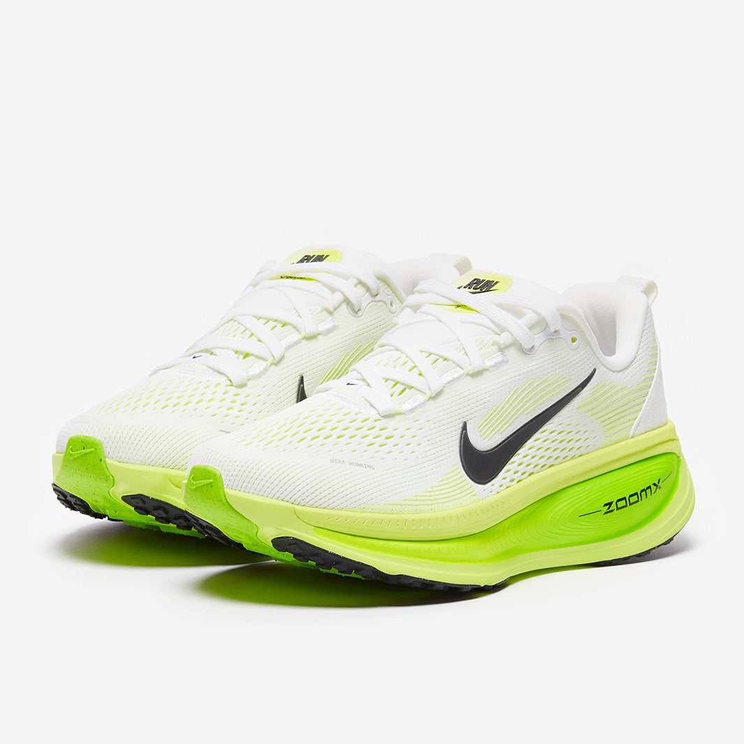 靴 Nike Vomero 18 Electric Green Volt Nike Vomero 18 - White/Black/Electric Green/Volt - Mens Shoes