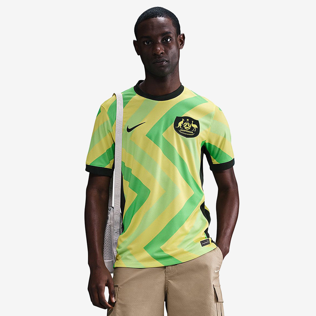 Nike Australia 2025 Dri-FIT Stadium Home Jersey - Lt Vintage