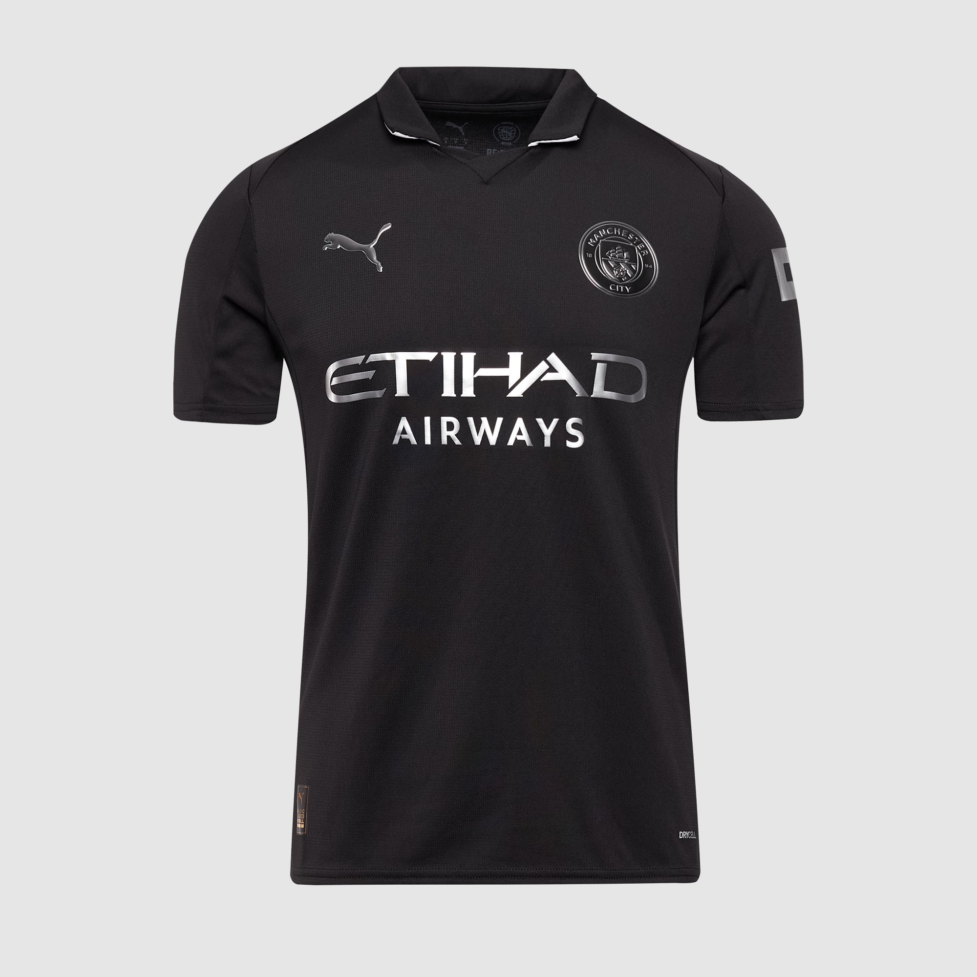 Puma Manchester City Tシャツ Sサイズ 黒 Puma Manchester City 25/26 Away Jersey - Puma Black - Mens Replica