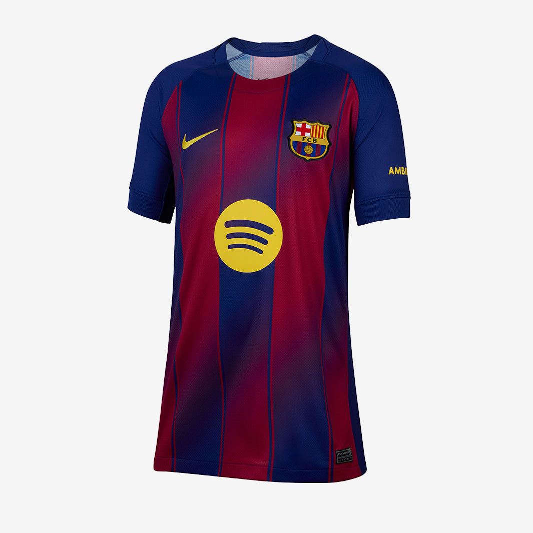 Nike FC Barcelona 25/26 Kids Dri-FIT Stadium Home Jersey - Deep