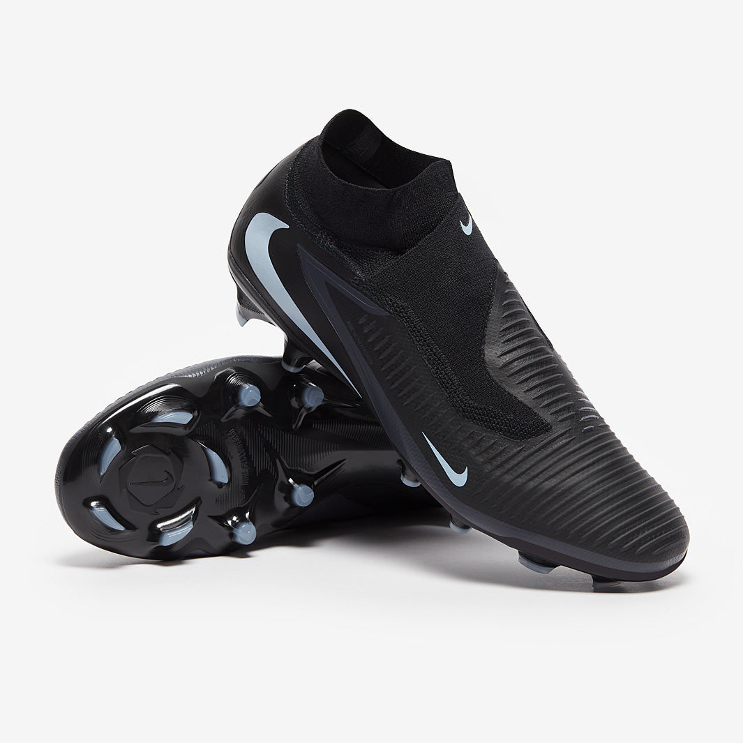 Nike Phantom 6 Pro High Firm Ground - Black/Black - Adult Cleats