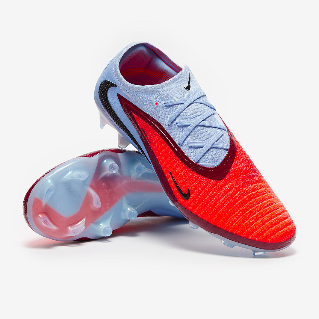 Nike Phantom 6 Elite Low Firm Ground - Royal Tint/Bright Crimson