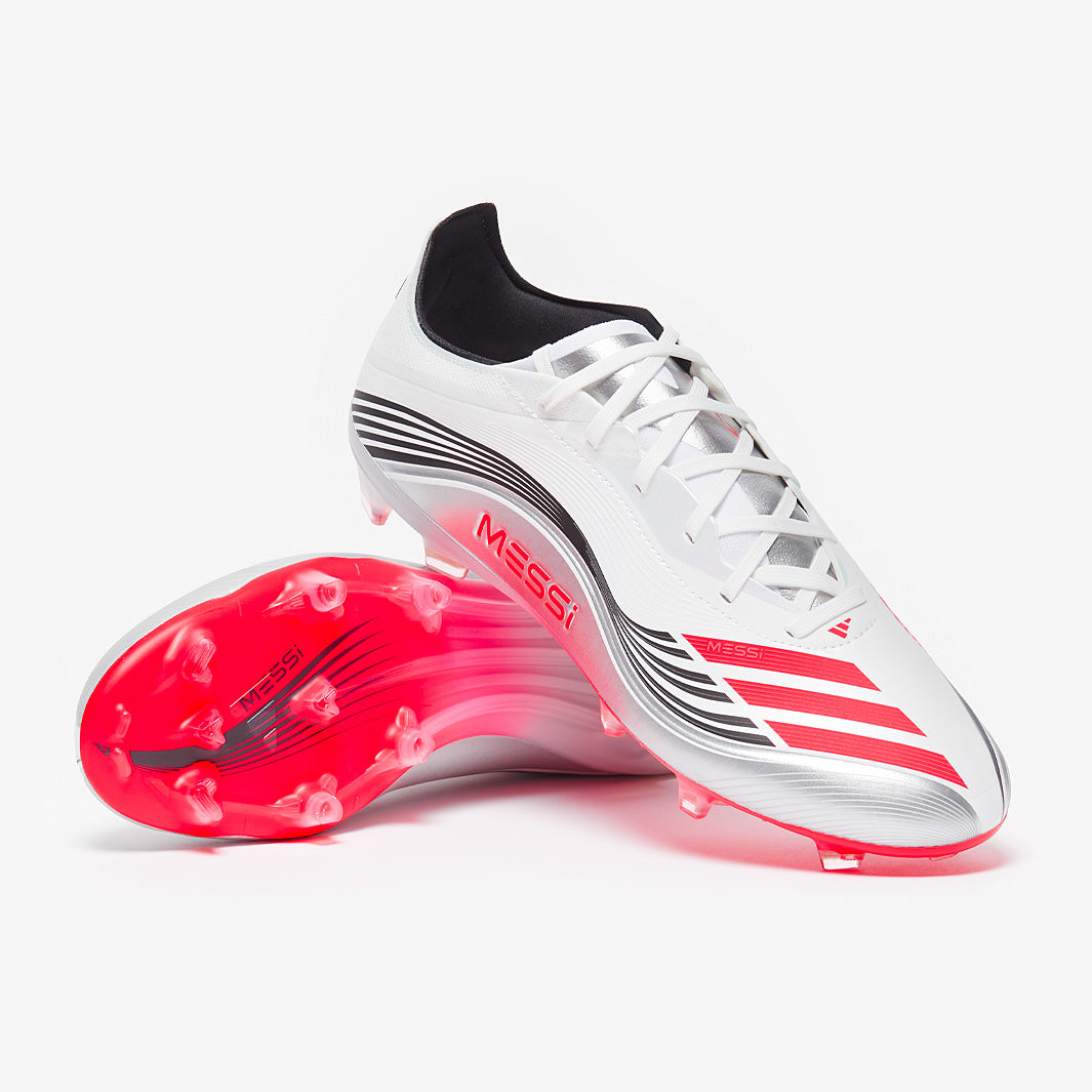 ウェア f50 messi X adidas F50 Pro Firm Ground x Messi - Ftwr White/Lucid Red/Silver