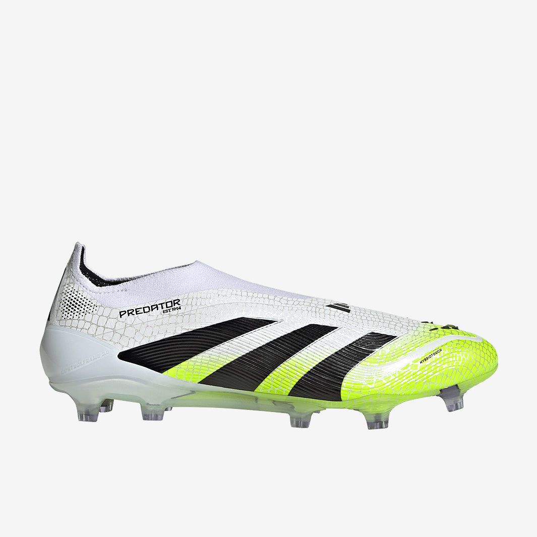 adidas プレデター エリートFG 25.0㎝ adidas Predator Elite Laceless Firm Ground - Ftwr White/Core Black