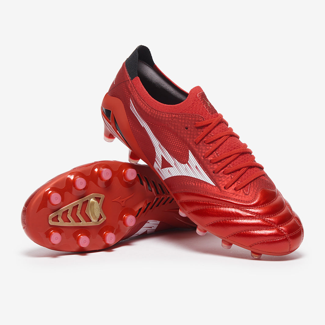 Mizuno Morelia レッドスパイク Mizuno Morelia Neo IV Beta Made in Japan Firm Ground - Morelia