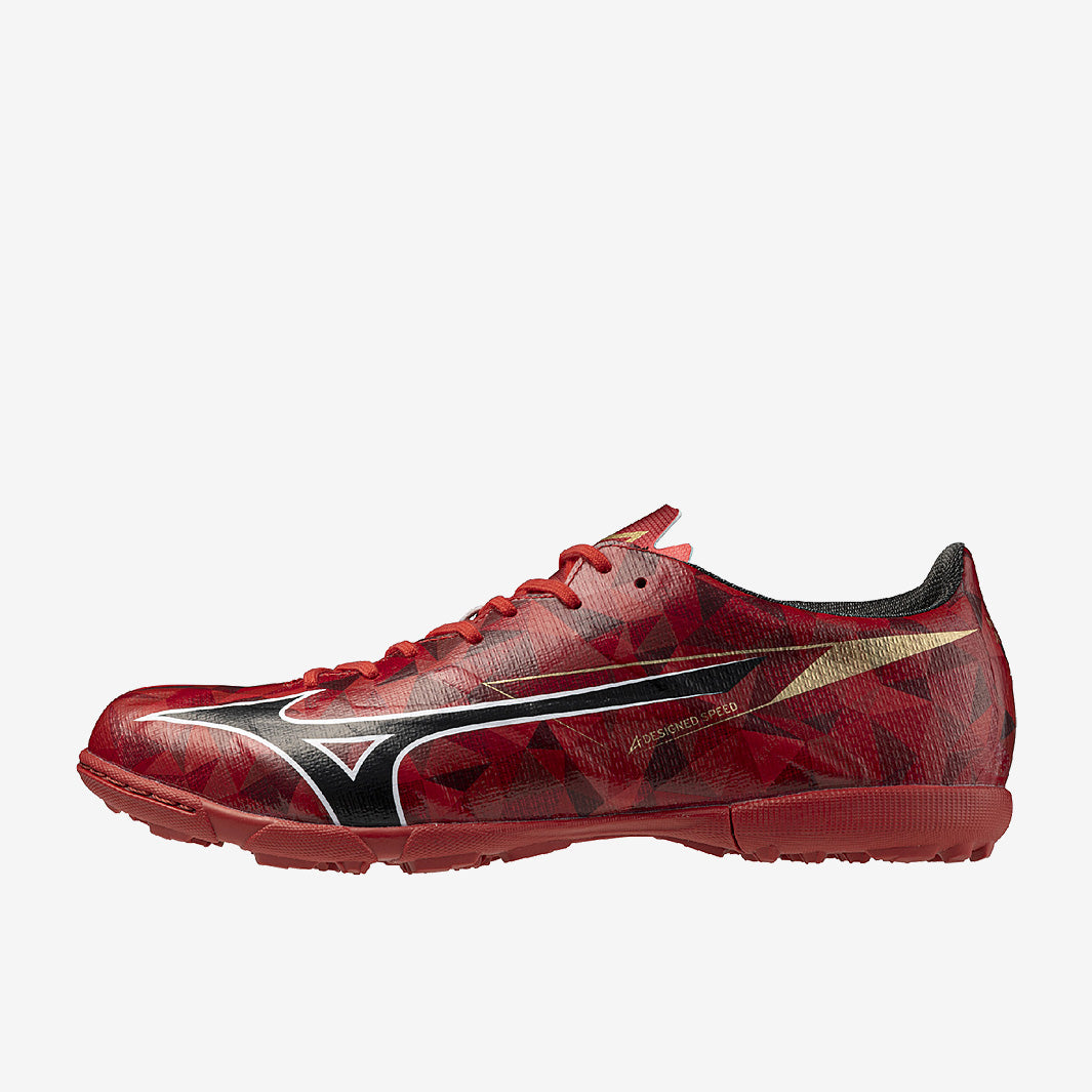 MIZUNOPROスパイク Mizuno Alpha II Pro Indoor - Morelia 40th Red/Black/Gold - Adult