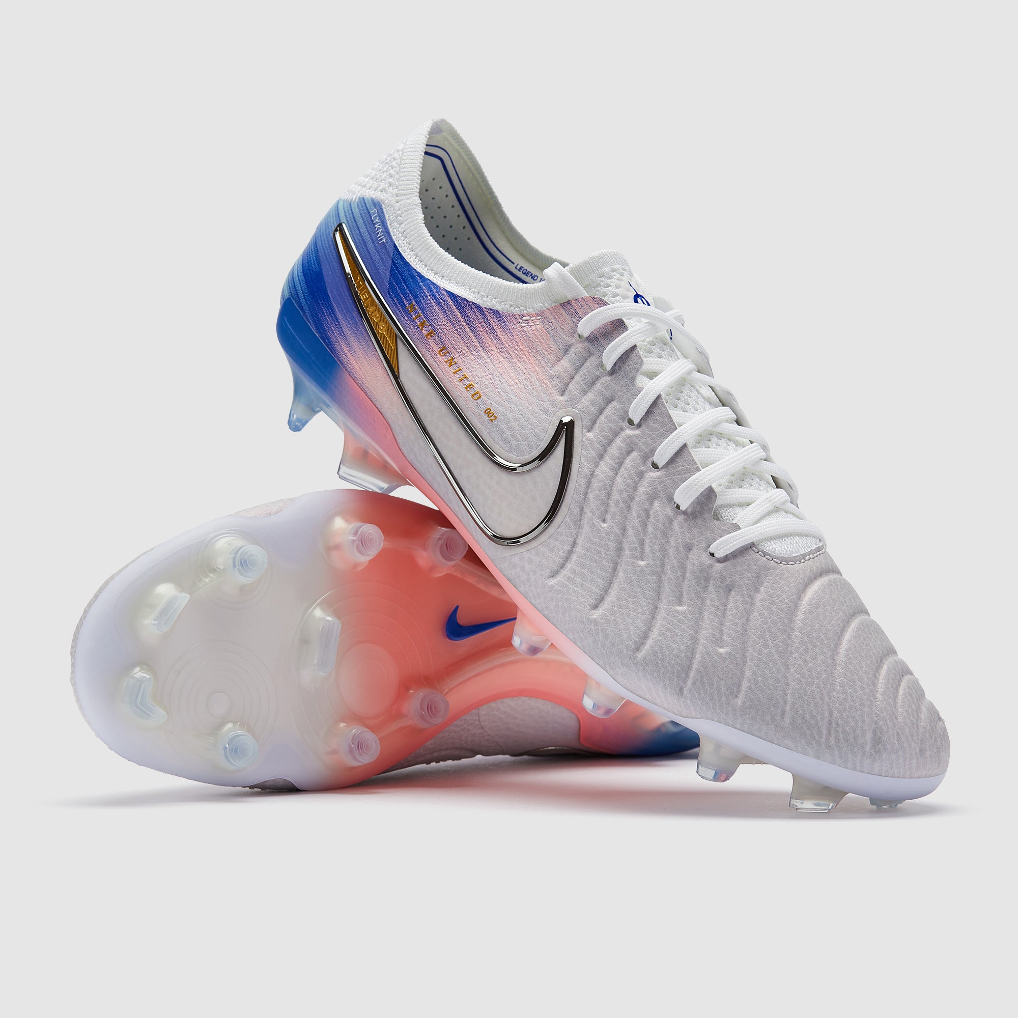 Nike Tiempo Legend X Elite Firm Ground - Vast Grey/Racer Blue