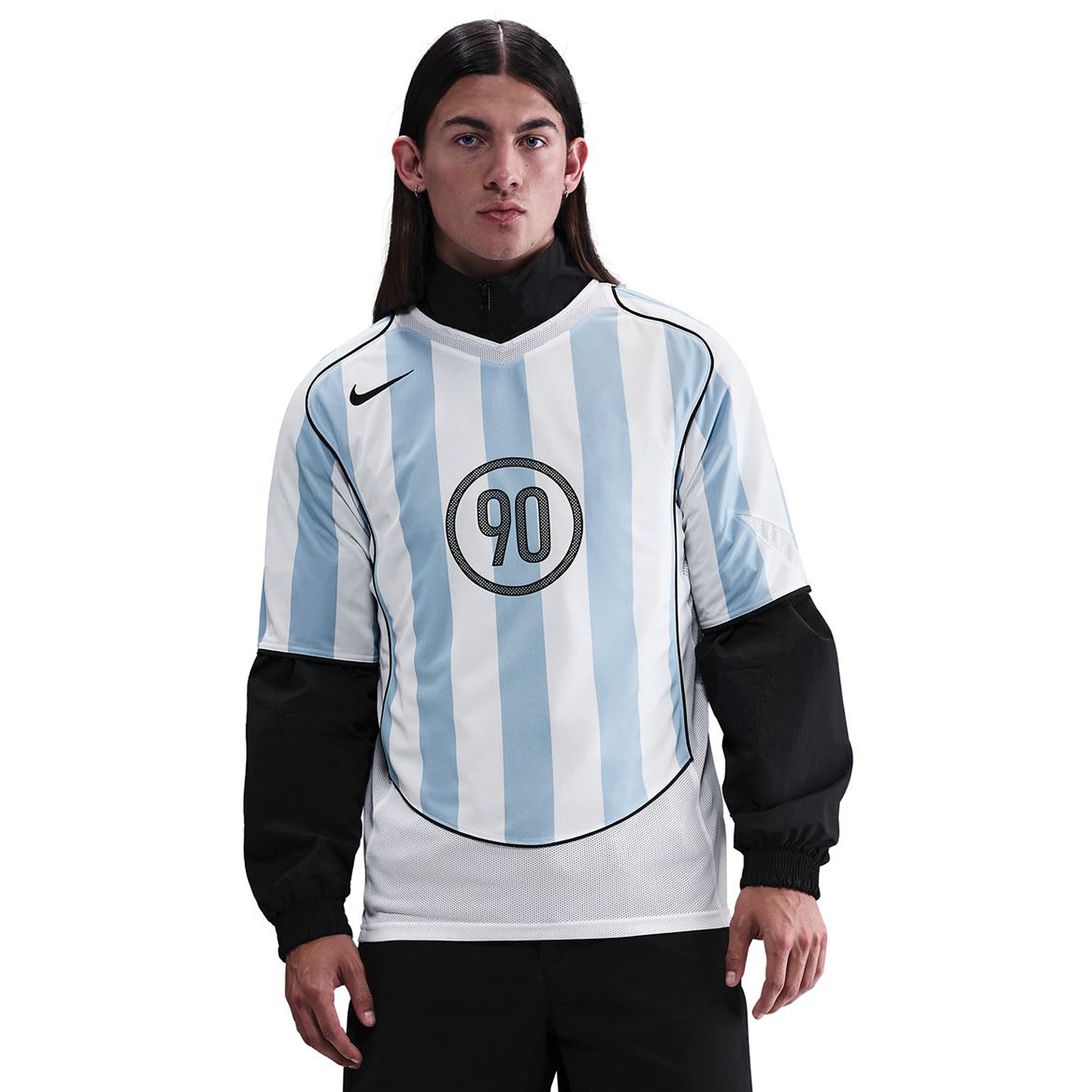 Nike Total 90 Dri-FIT Shirt - Psychic Blue/White/Black/Black