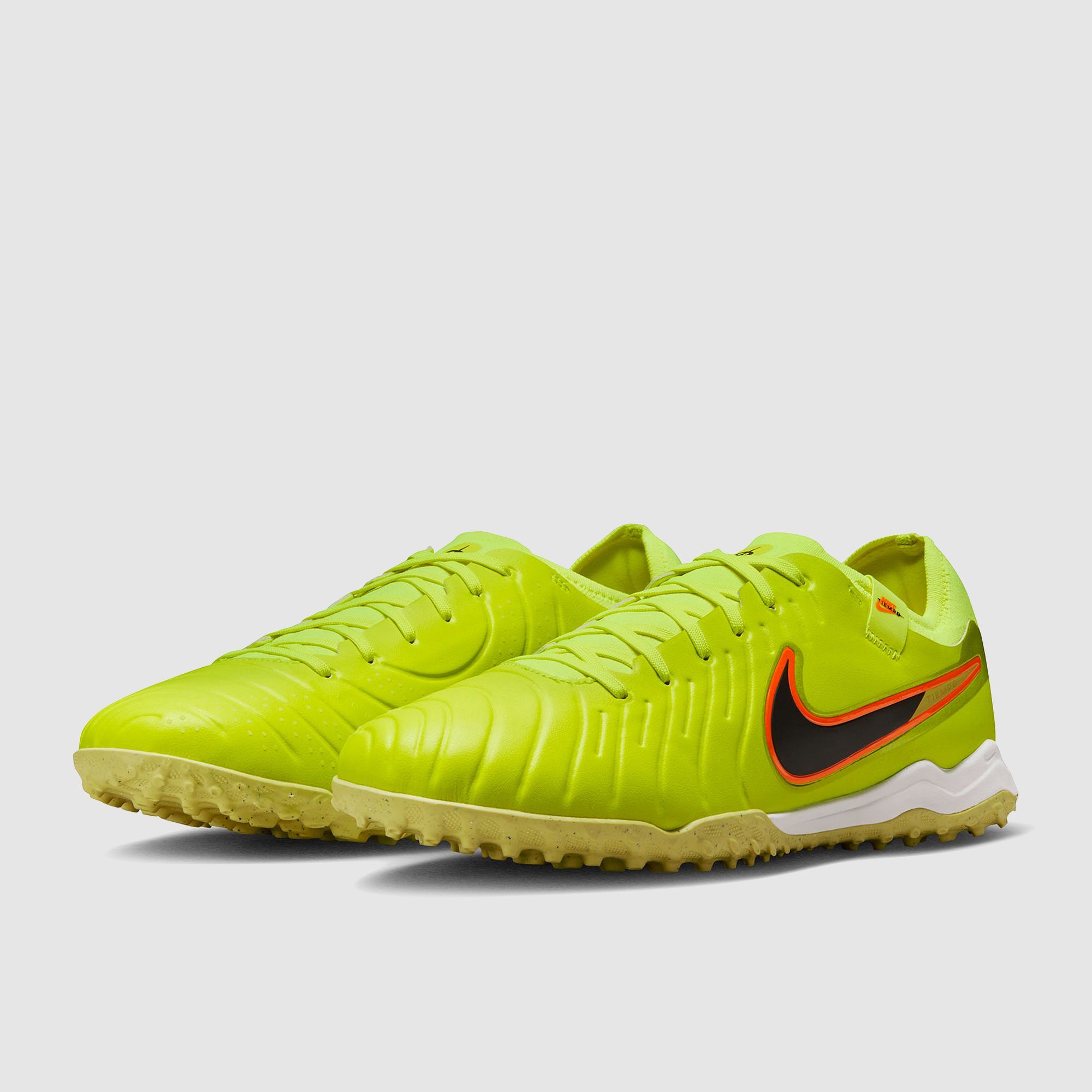 Nike Tiempo Legend X Pro Turf - Volt/Black - Adult Cleats