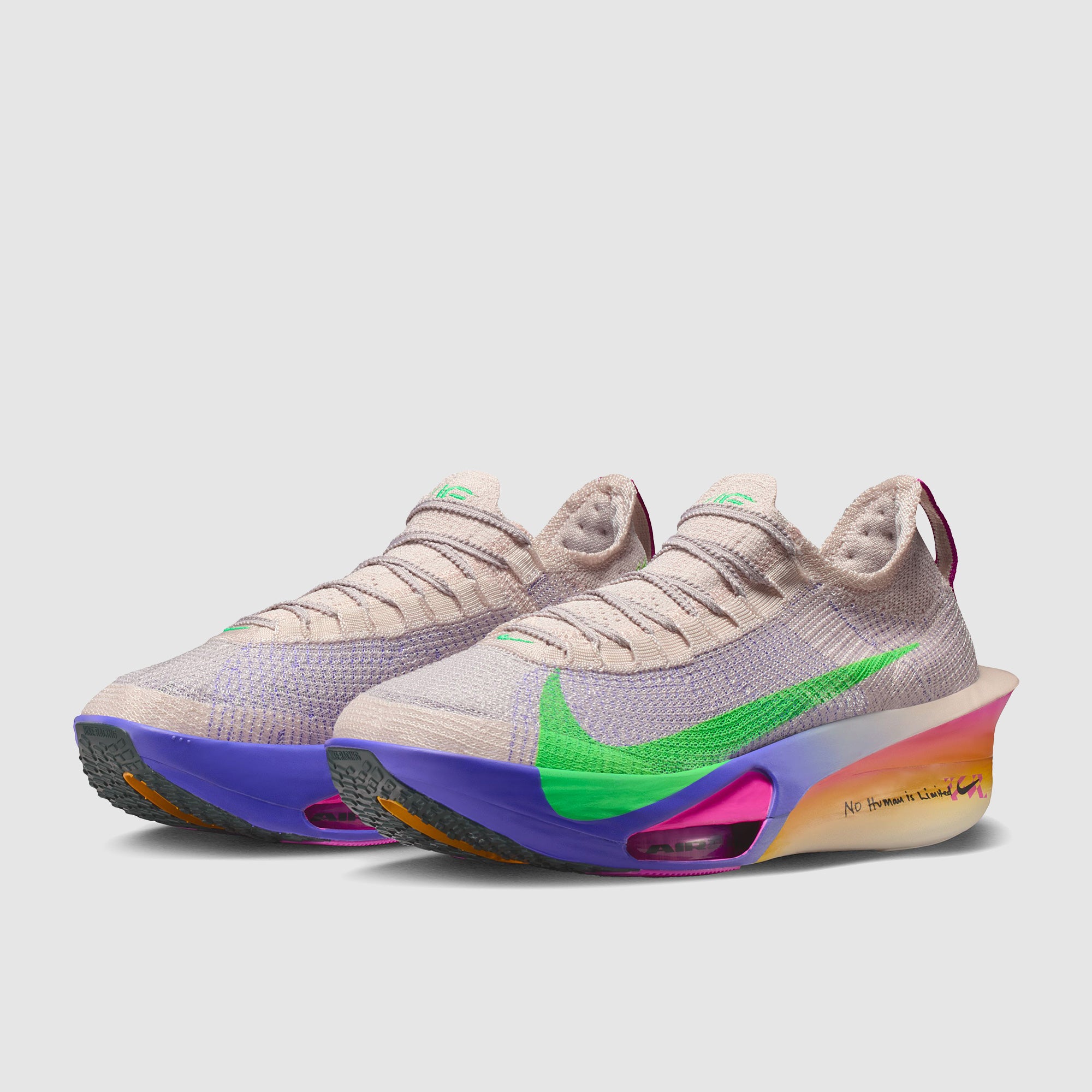 Nike Eliud Kipchoge Alphafly 3 - Silt Red/Green Shock/Bright