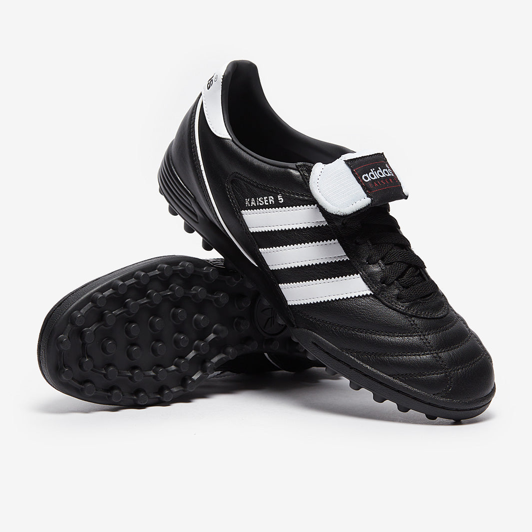 adidas Kaiser 5 Team Astro - Mens Boots - Turf Trainer - Black/White