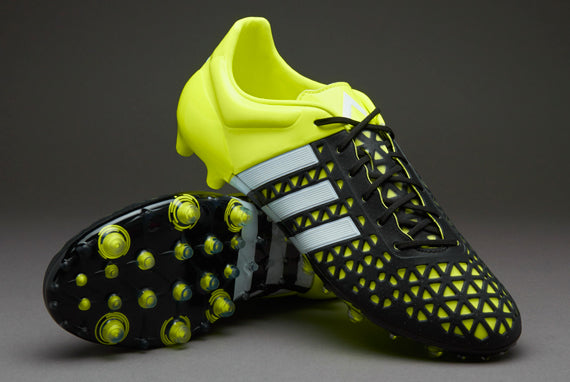 adidas ACE 15.1 FG/AG - Soccer Cleats - Firm Ground - Solar Yellow