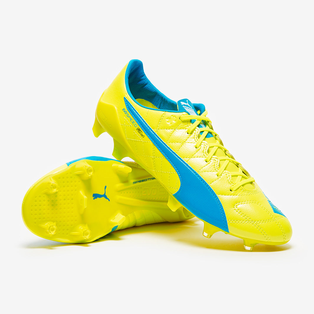 PUMA evoSPEED SL Leather FG - Mens Boots - Firm Ground - Safety