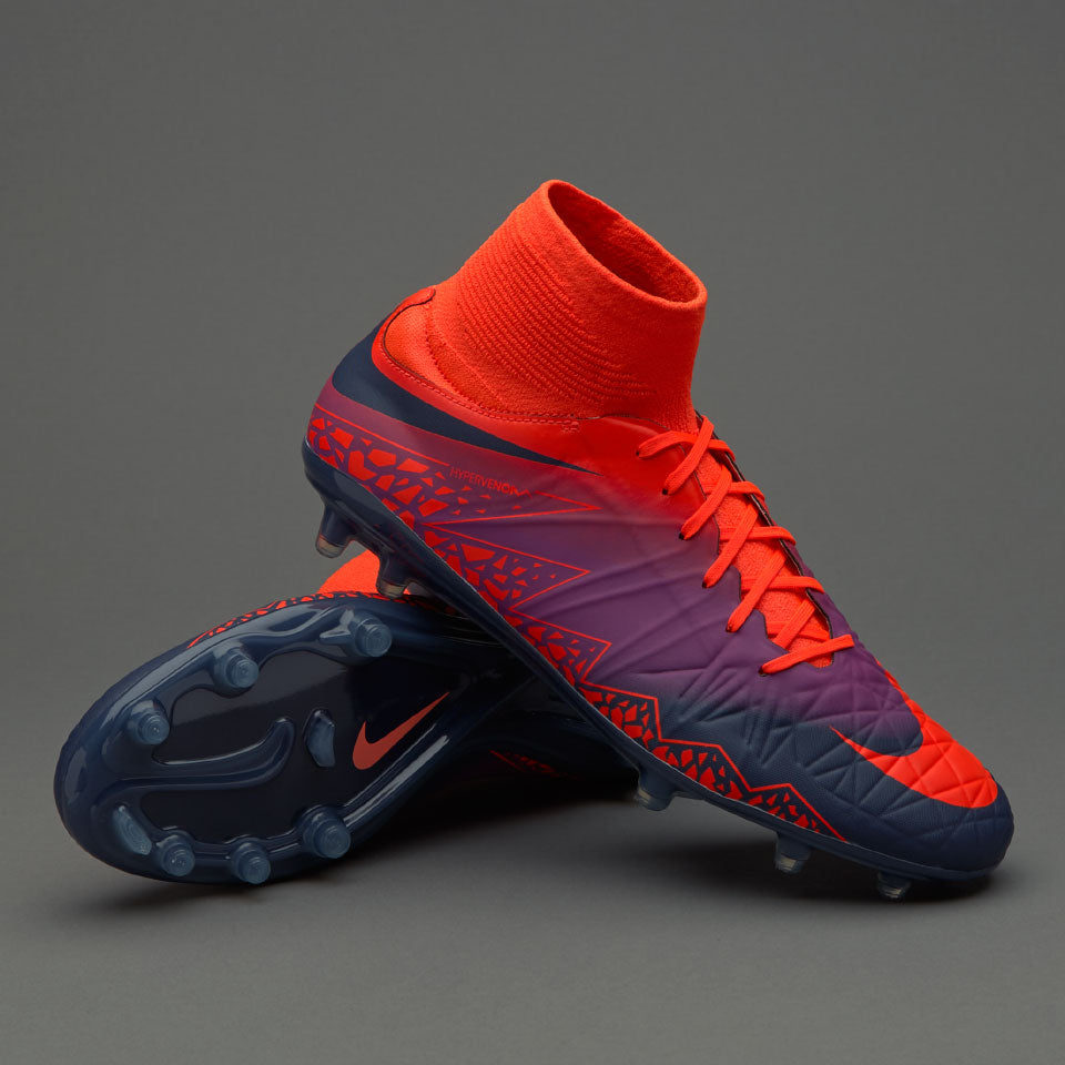 Nike Hypervenom Phatal II DF FG - Mens Soccer Cleats - Firm Ground