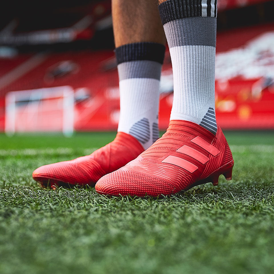 adidas Nemeziz 17+ FG - Real Coral/Red Zest/Real Coral - Mens