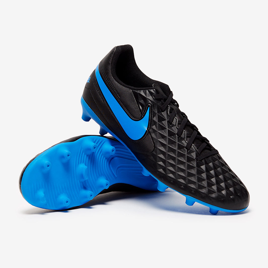 ⚠️値下げ中トップモデル ACC Nike Tiempo ブラック/ブルー Nike Tiempo Legend VIII Club FG/MG - Black/Blue Hero - Firm Ground