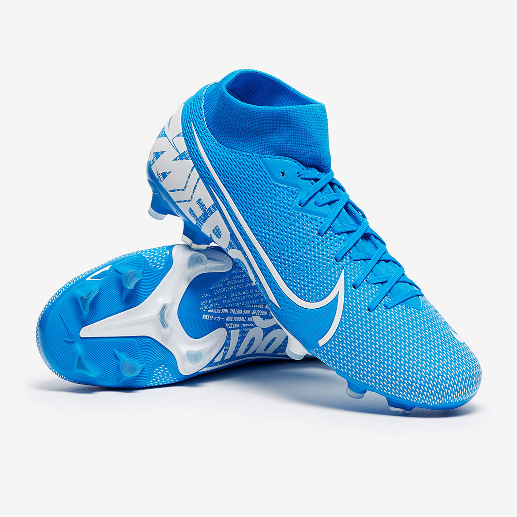 Nike Mercurial Superfly VII Academy FG/MG - Blue Hero/White