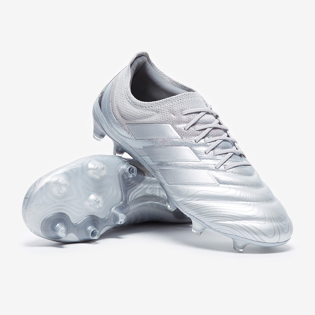 adidas コパ 20.1 FG adidas Copa 20.1 FG - Silver/Solar Yellow - Firm Ground - Mens
