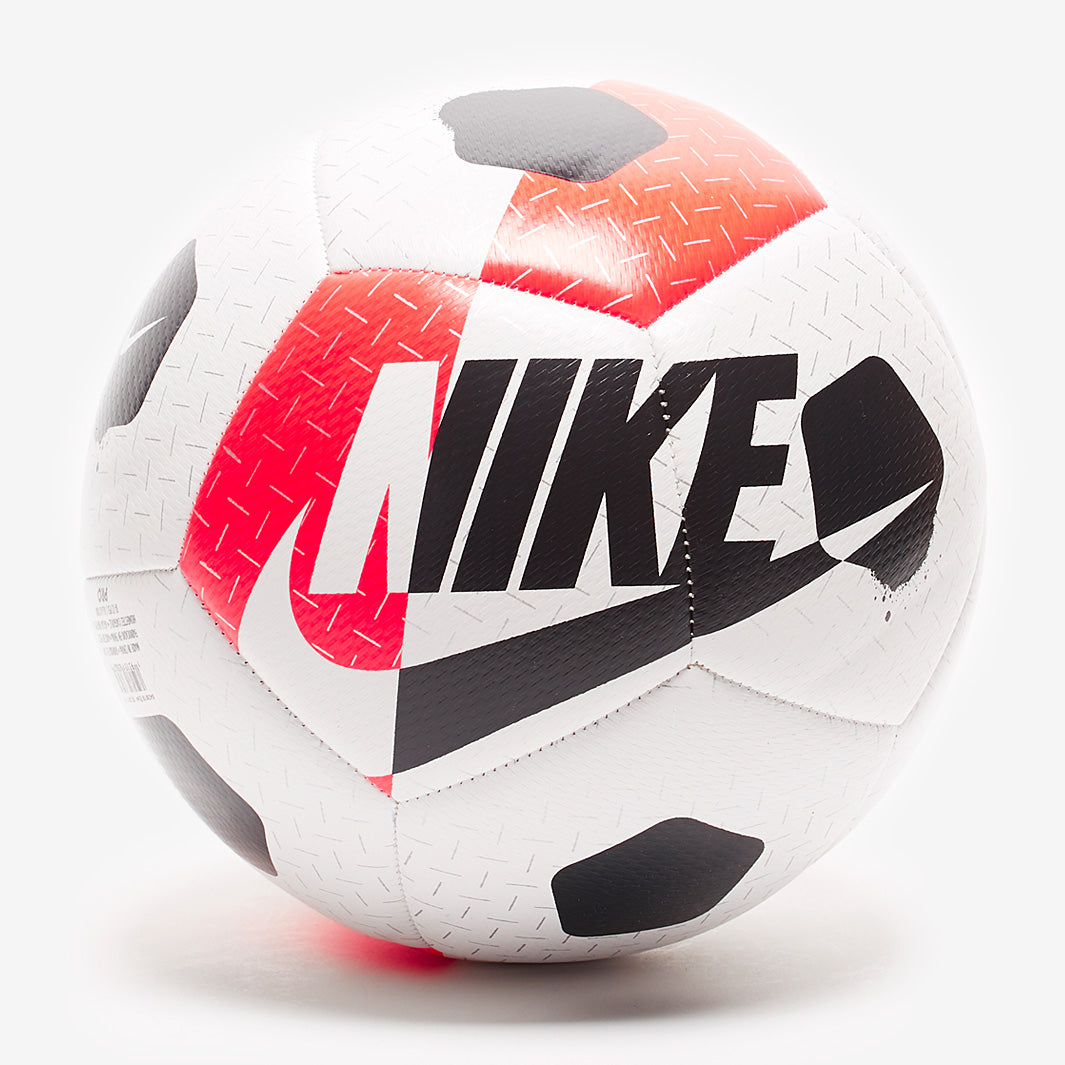 Nike Street AKKA - White/Bright Crimson/Black - Training - Footballs