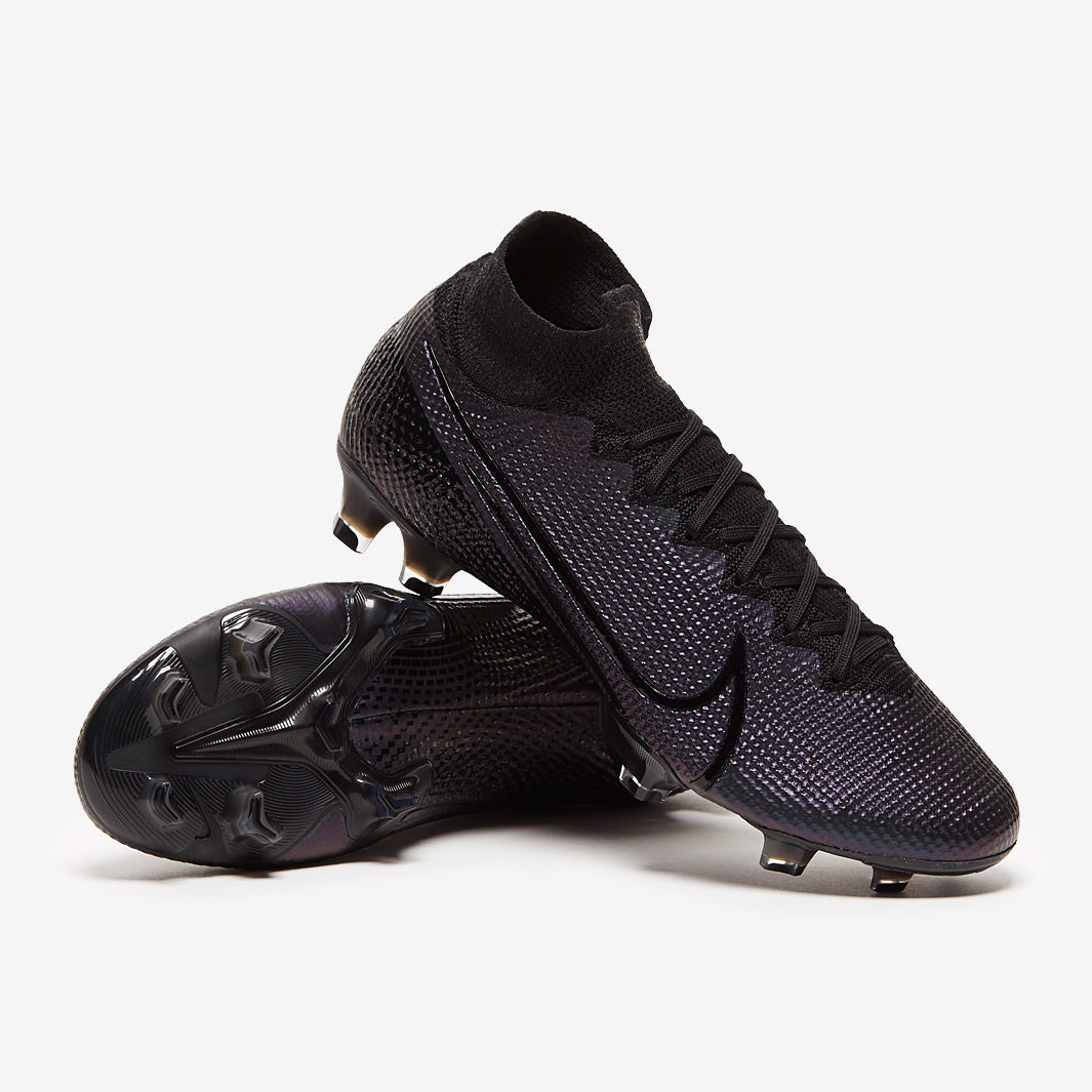 NIKE Mercurial Superfly Ⅶ Elite FG 26cm Nike Mercurial Superfly VII Elite FG - Black/Black - Firm Ground