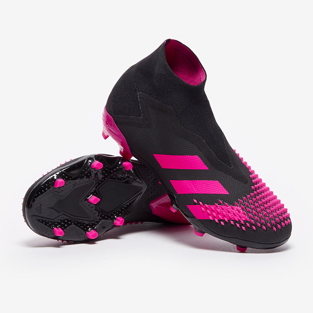 adidas Kids Predator Mutator 20+ FG - Core Black/Pink - Firm