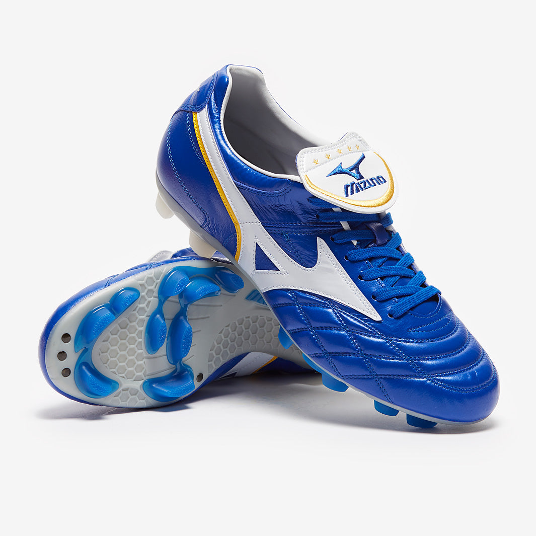 ミズノウェーブカップ　青 Mizuno Wave Cup Legend FG Limited Edition - Wave Cup Blue/White
