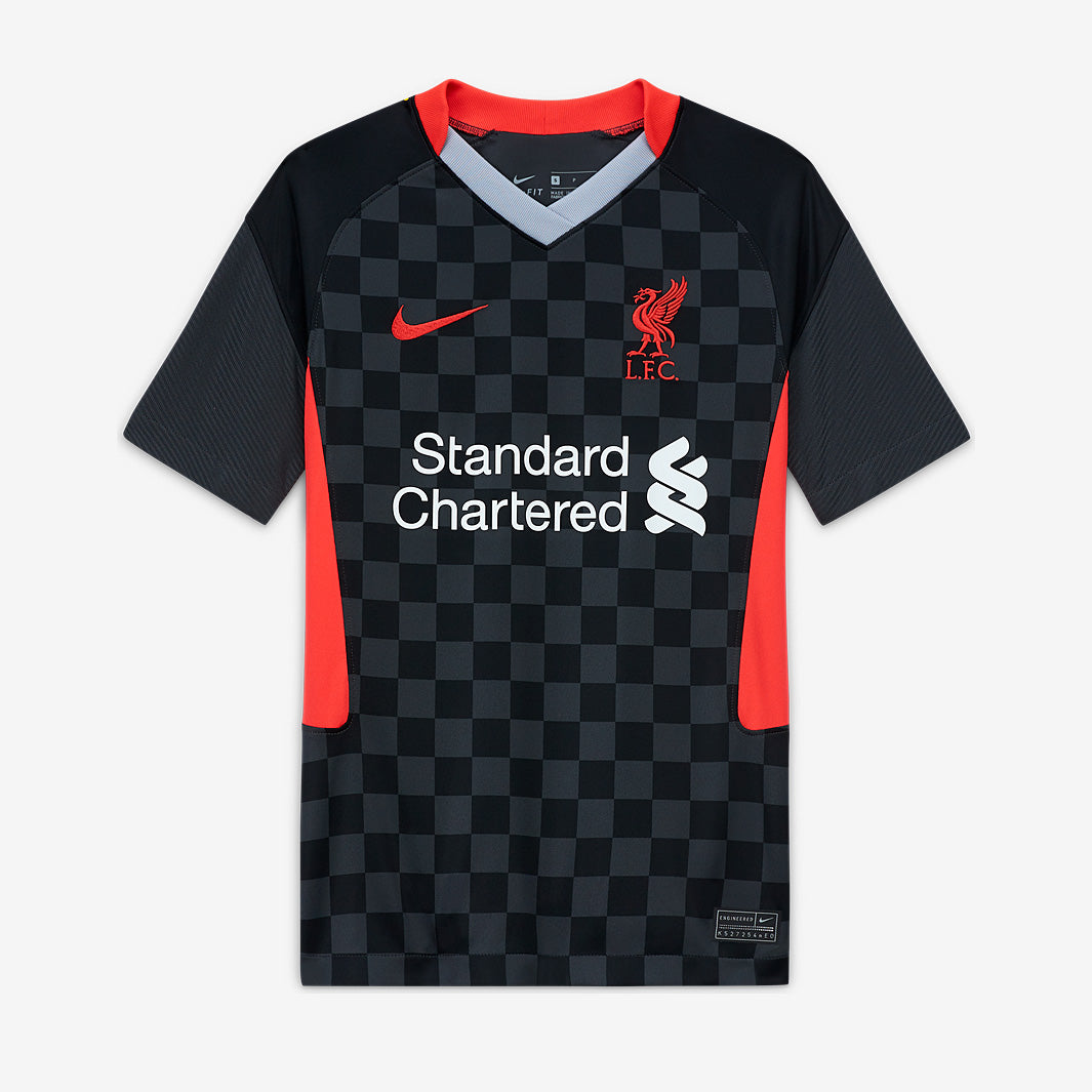 Nike Liverpool 20/21 Kids Third Stadium Jersey - Anthracite/Black