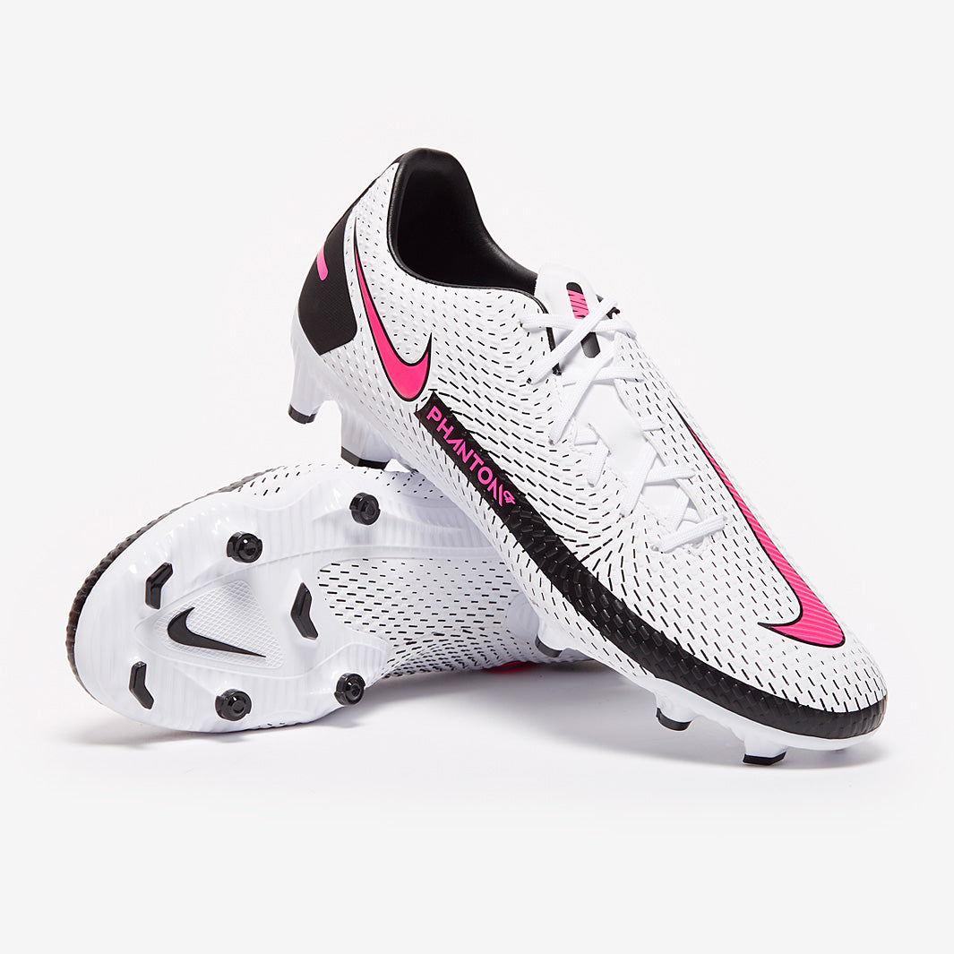 Nike Phantom GT Academy FG/MG - White/Pink Blast/Black - Mens