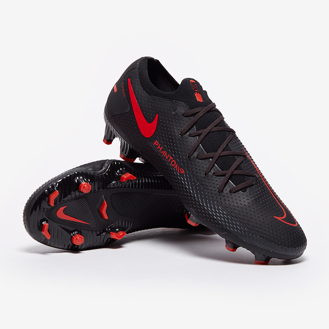 Nike Phantom GT FG 26cm サッカースパイク　ブラックレッド Nike Phantom GT Elite Black Red FG – Classic Soccer Cleats