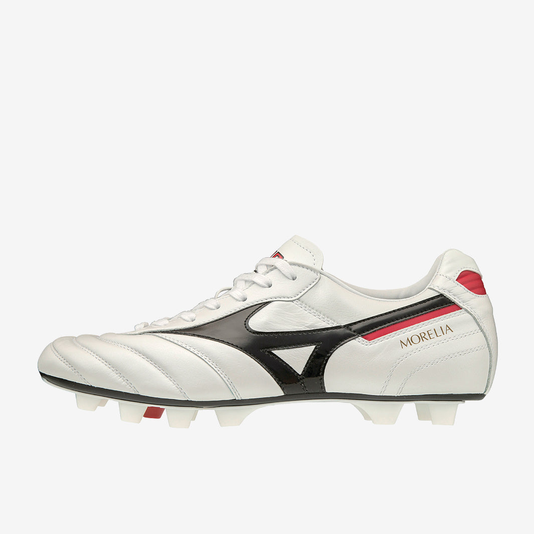 Mizuno Morelia 2 if Japanスパイク Mizuno Morelia II Made In Japan FG - Pearl/Black/Red - Mens Cleats