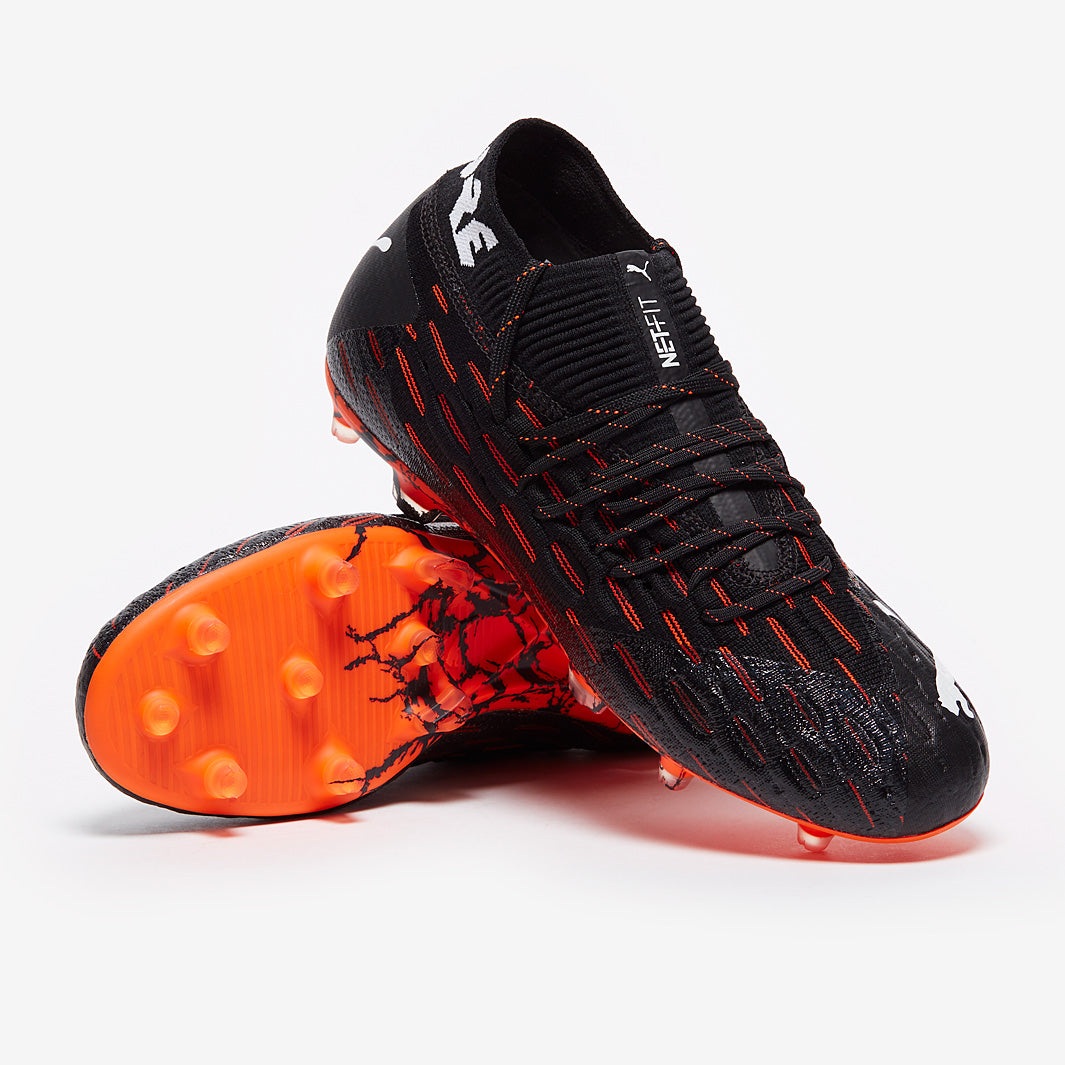 【新品レア商品】PUMAプーマフューチャー 6.1 NETFIT FG/AG PUMA プーマ フューチャー 6.1 NETFIT LOW FG/AG(ブラック×オレンジ