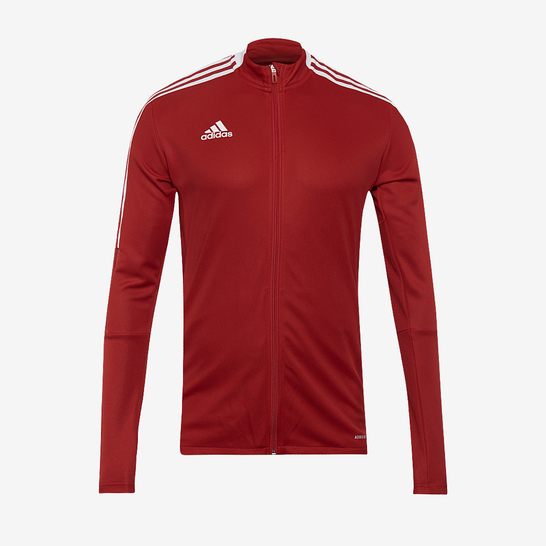 adidas Tiro 21 Track Jacket - Team Power Red - Mens Football Teamwear