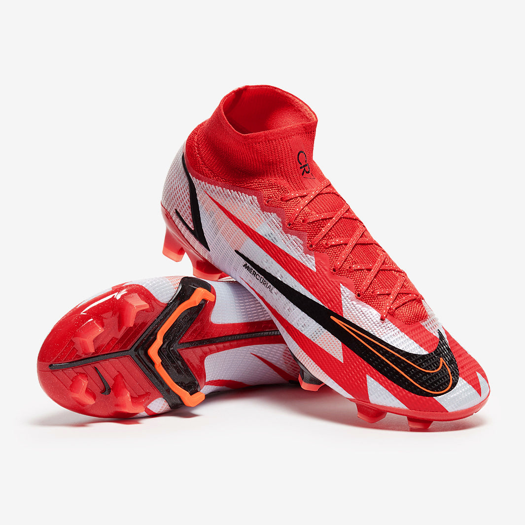 Nike Mercurial Superfly VIII Elite CR7 FG - Chile Red/Black/Ghost