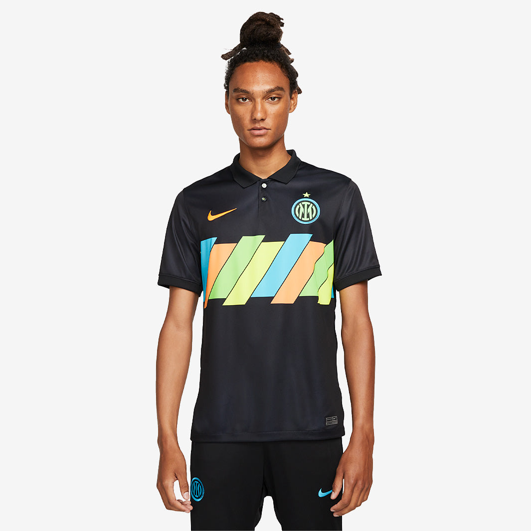 Nike Inter Milan 21/22 Third Stadium SS Jersey - Black/Total