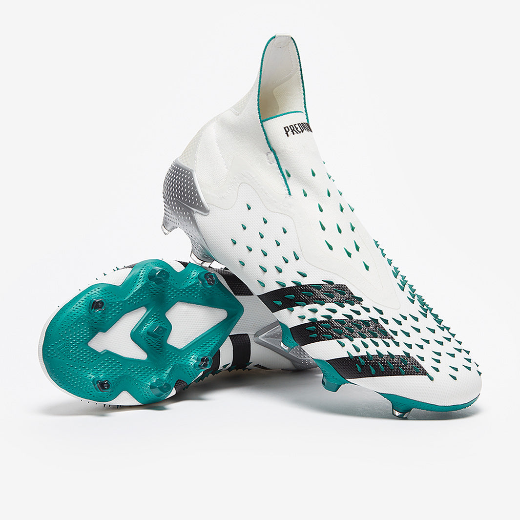 adidas Predator Freak+ FG EQT - Crystal White/Core Black/Sub Green