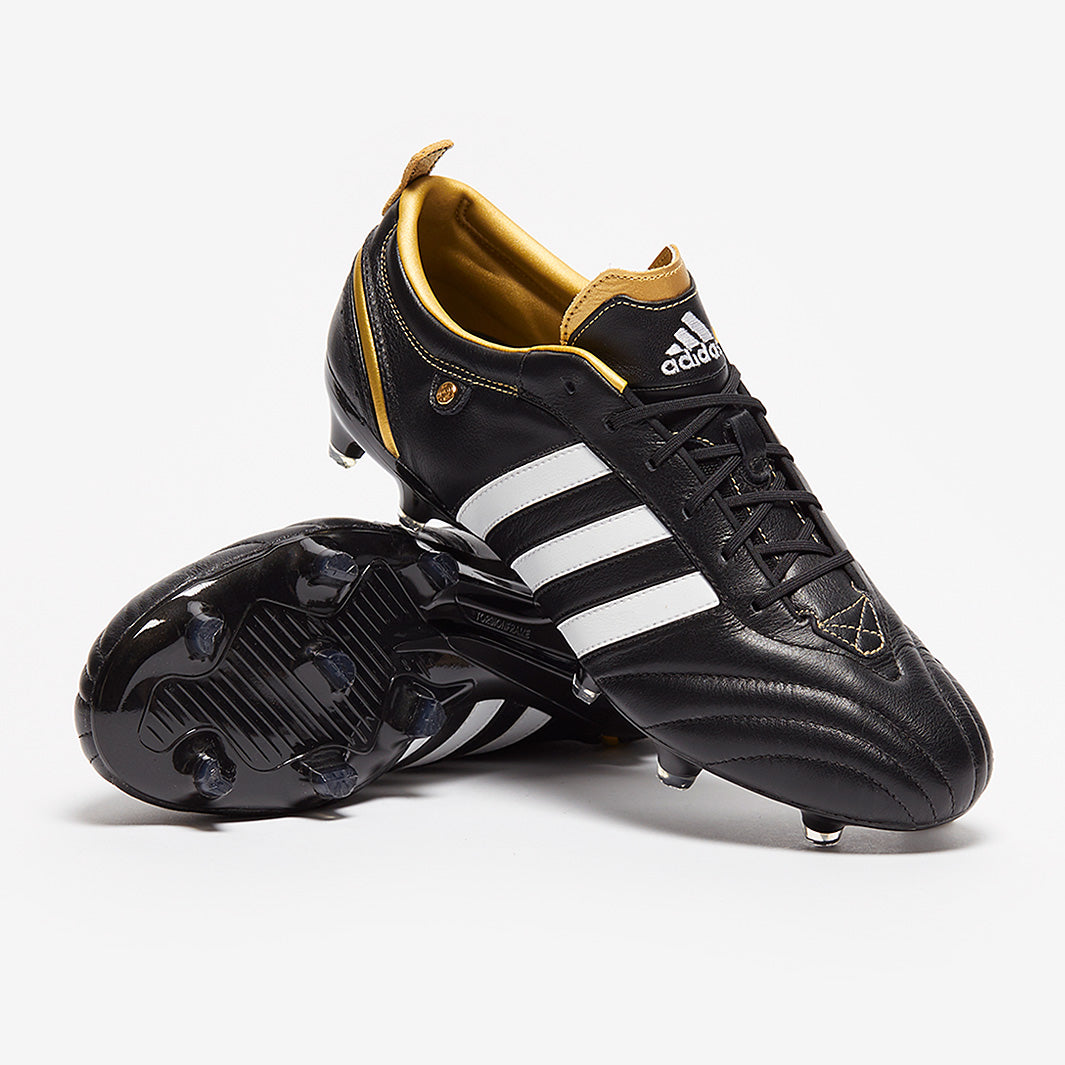 シューズ adidas adipure adidas adiPure FG - Core Black/Zero Metallic/Gold Metallic - Mens