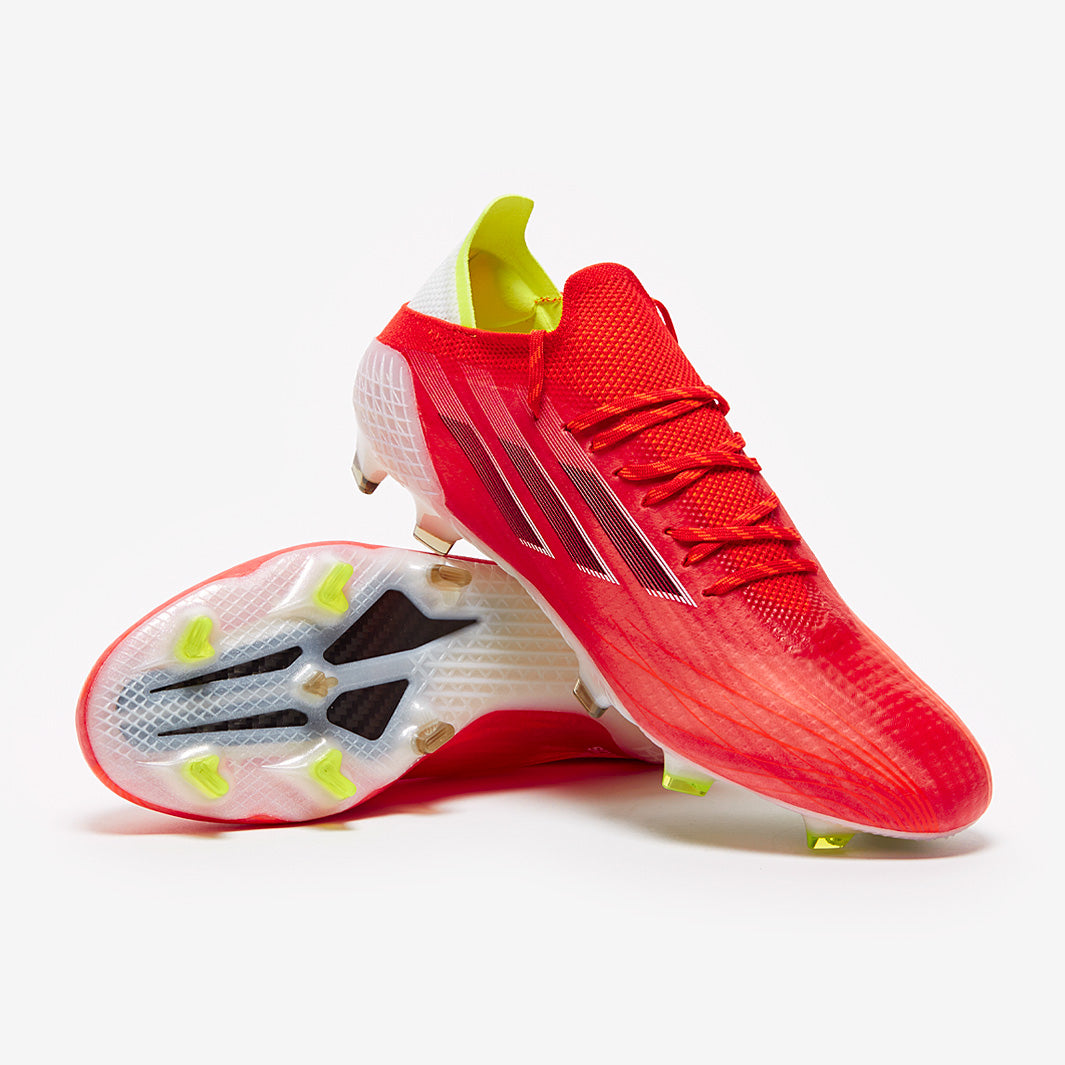 【新品未使用】adidas X SPEED FLOW.1 FG サッカー adidas X Speedflow .1 FG - Red/Core Black/Solar Red - Mens Soccer