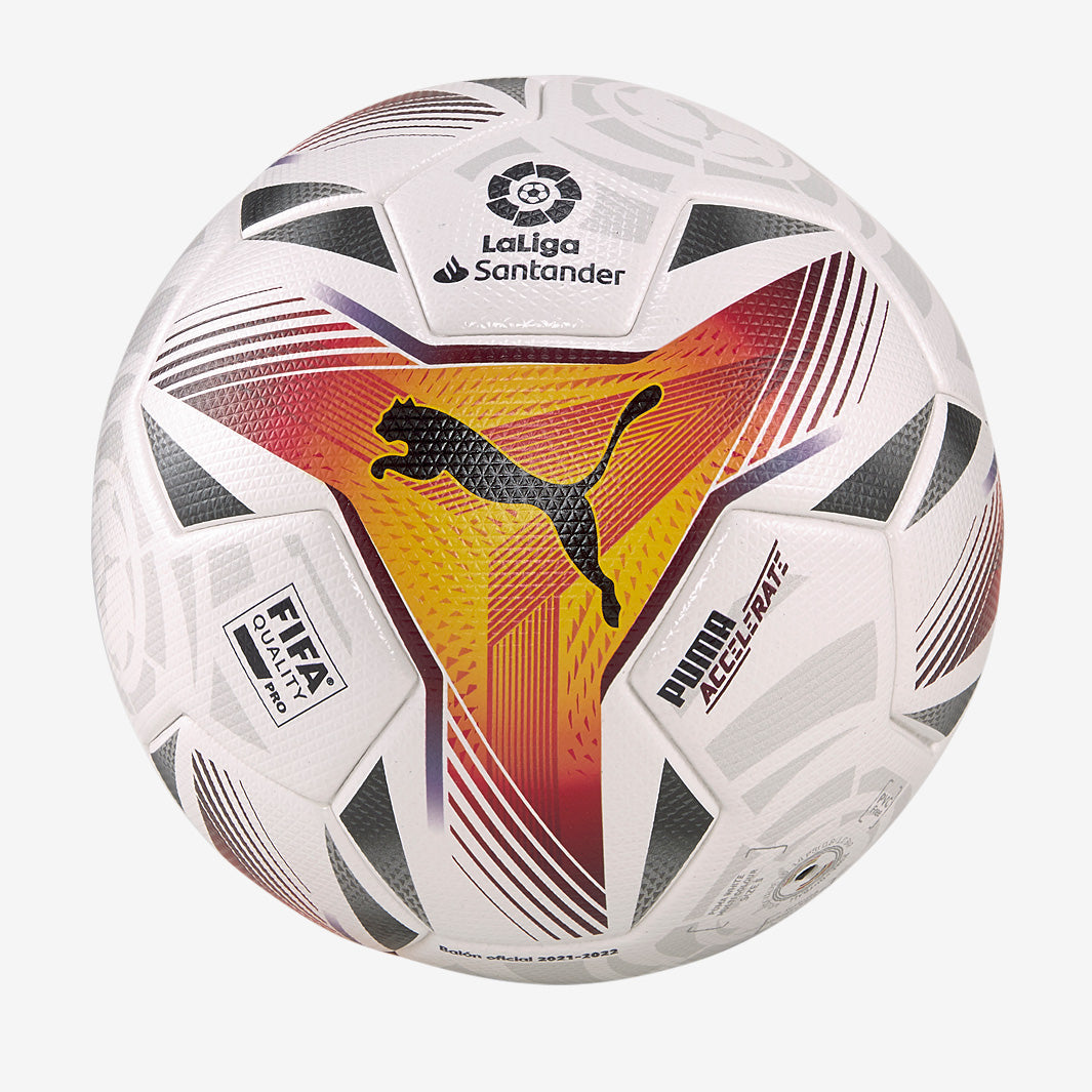 ☆PUMA(プーマ)LALIGA 1 ACCELERATE MS サッカーボール Puma LaLiga 1 Accelerate (Fifa Quality Pro) - Puma White/Multi