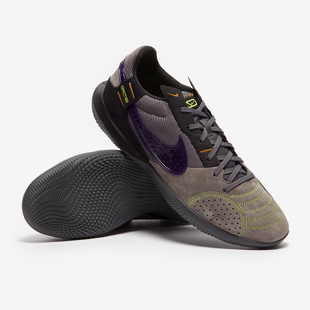 Nike StreetGato - Cave Stone/Electro Purple/Black - Mens Soccer Cleats