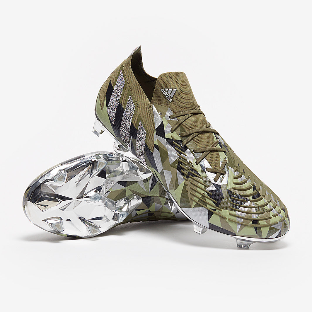プレデター エッジ クリスタル.1 L FG(27.5センチ) adidas Predator Edge Crystal.1 Low FG - Focus Olive/Silver