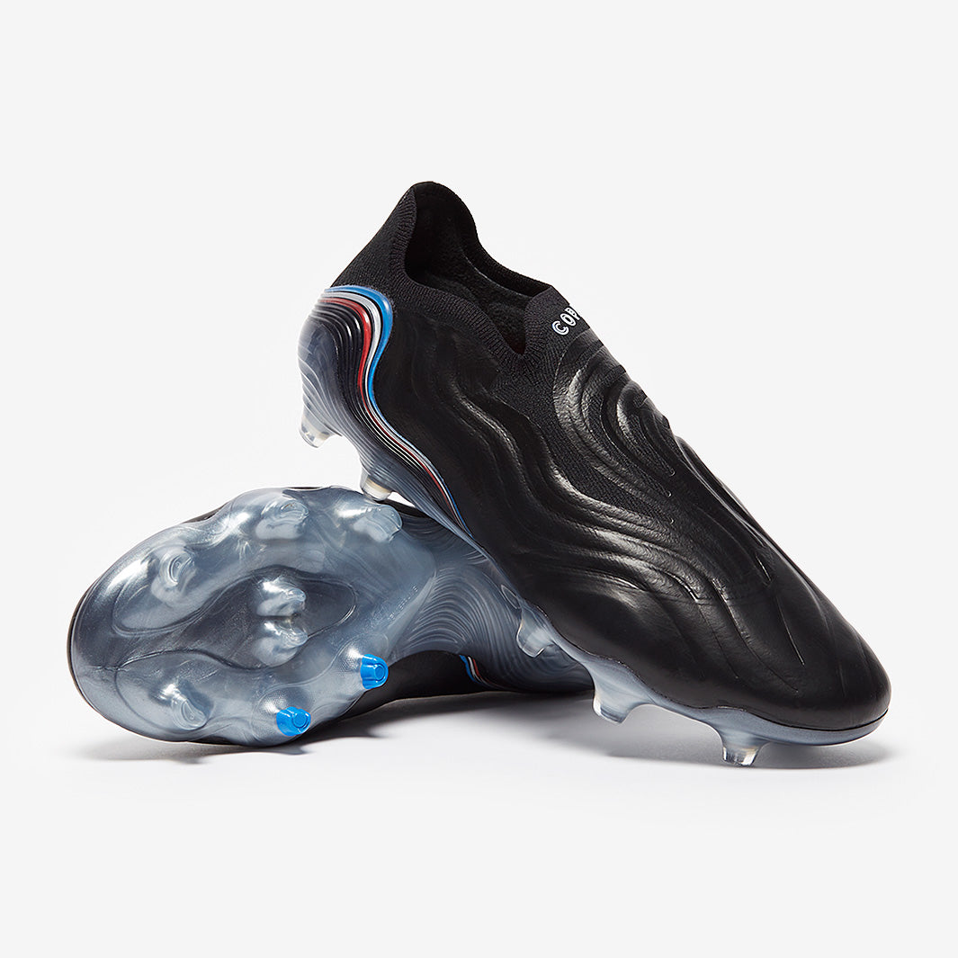 adidas Copa Sense+ FG - Core Black/White/Blue Rush - Mens Soccer