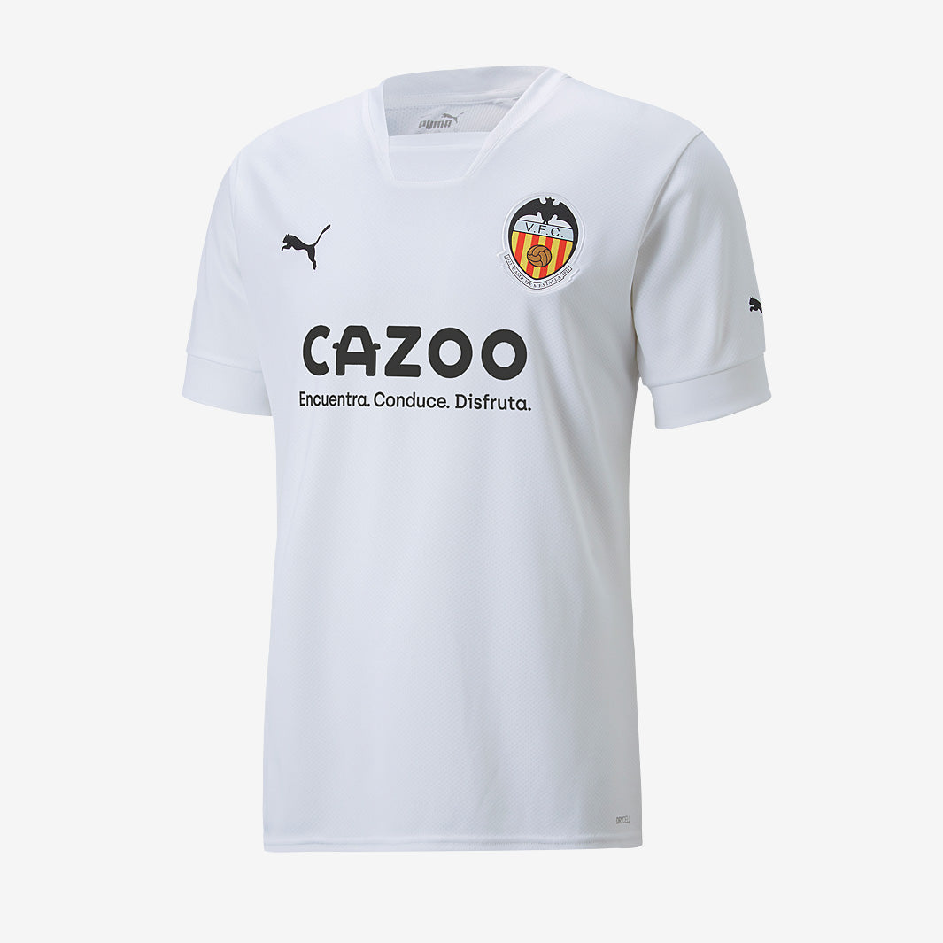 Puma Valencia CF 22/23 Replica Home Shirt - Puma White/Castlerock