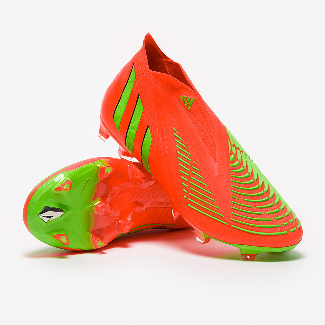 adidas Predator Edge+ FG - Solar Red/Team Solar Green/Core Black